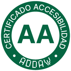 Sello ADDAW, certificado AA de accesibilidad